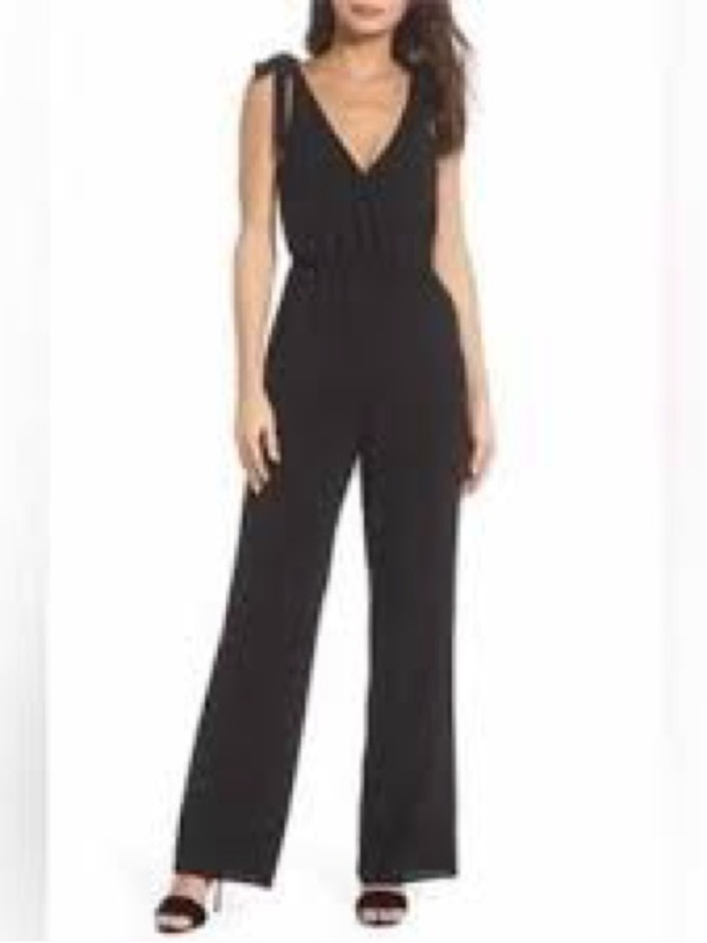 NEW! Ali & Jay Cafe Stella Wide Leg Sleeveless Jumpsuit Size Large